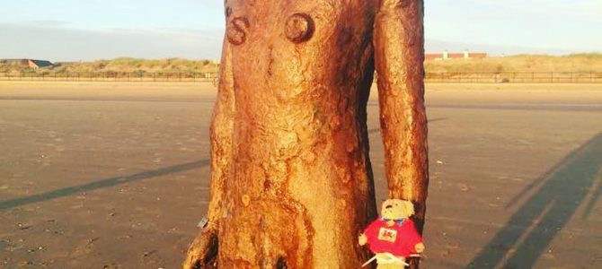 Another Place that figured is Crosby Beach