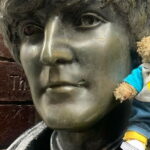 Bryn de Bear on Matthew Street in Liverpool